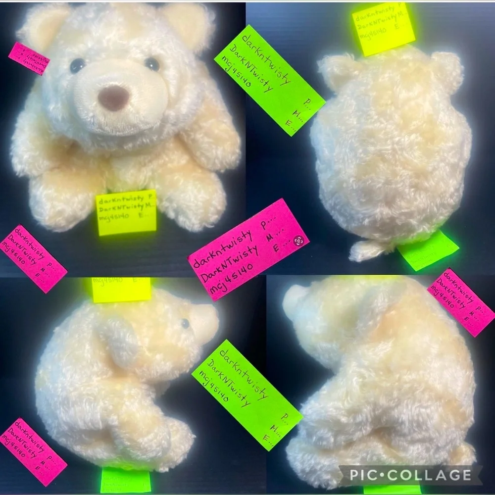 Rare Nwot Gund Snuffles sample prototype 1/1 OOAK FREE MINI SNUFFLES GWP - Picture 4 of 14